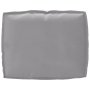 Juego de cojines de paleta 2 pcs Gris 50 x 50 x 12 cm