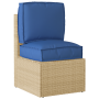 Juego de cojines de paleta 2 pcs Azul real 50 x 50 x 12 cm