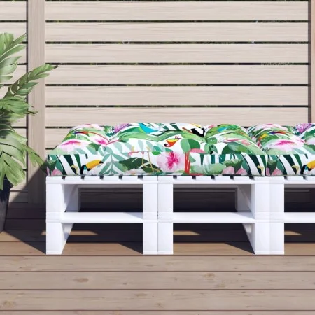 Cojín para palés tela multicolor 120x80x12 cm de vidaXL, Cojines para sillas y sofás - Ref: Foro24-360530, Precio: 52,90 €, D...