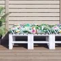 Cojín para palés tela multicolor 120x80x12 cm de vidaXL, Cojines para sillas y sofás - Ref: Foro24-360530, Precio: 52,90 €, D...