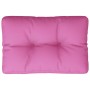 Cojín para sofá de palets tela rosa 50x40x12 cm de vidaXL, Cojines para sillas y sofás - Ref: Foro24-360555, Precio: 23,46 €,...