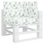 Cushions for pallets 3 units Oxford fabric leaf print by vidaXL, Cushions for chairs and sofas - Ref: Foro24-360874, Price: 4...