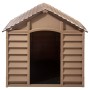 Hundehütte aus braunem Polypropylen 86x84x82 cm von vidaXL, Hundehütten - Ref: Foro24-94214, Preis: 164,80 €, Rabatt: %