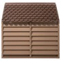 Hundehütte aus braunem Polypropylen 86x84x82 cm von vidaXL, Hundehütten - Ref: Foro24-94214, Preis: 164,80 €, Rabatt: %