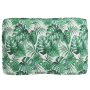 Juego de cojines de paleta Floral 2 pcs Estampado de hojas