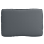 Juego de cojines de paleta 3 pcs Antracita 120 x 80 x 12 cm