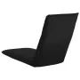 Tumbona plegable de tela Oxford negra de vidaXL, Tumbonas - Ref: Foro24-316043, Precio: 117,59 €, Descuento: %