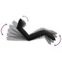Tumbona plegable de tela Oxford negra de vidaXL, Tumbonas - Ref: Foro24-316043, Precio: 117,59 €, Descuento: %