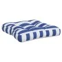 Kissen für Paletten, 3-teilig, blau-weiß gestreiftes Oxford-Gewebe. von vidaXL, Kissen für Stühle und Sofas - Ref: Foro24-360...