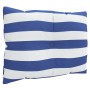 Cojines para palés 3 piezas tela Oxford azul y blanco a rayas by vidaXL, Cushions for chairs and sofas - Ref: Foro24-360871, ...