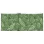 Cojines de silla de respaldo alto 6 uds tela estampado de hojas by vidaXL, Cushions for chairs and sofas - Ref: Foro24-361267...