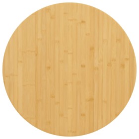 Tablero de mesa de bambú Ø60x4 cm