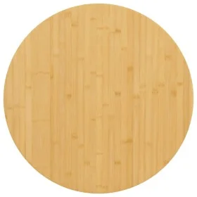 Tischplatte aus Bambus Ø60x4 cm von vidaXL, Tischplatten - Ref: Foro24-352688, Preis: 61,13 €, Rabatt: %
