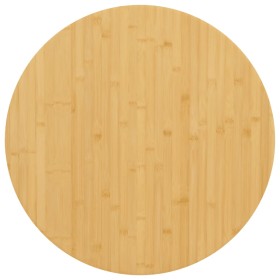 Tischplatte aus Bambus Ø60x4 cm von vidaXL, Tischplatten - Ref: Foro24-352688, Preis: 62,07 €, Rabatt: %