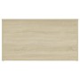 Oak-colored plywood storage trunk 84x42x46cm by vidaXL, Toy chests - Ref: Foro24-803059, Price: 62,12 €, Discount: %