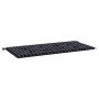 Cojín para banco jardín tela Oxford a cuadros negro 100x50x3 cm by vidaXL, Cushions for chairs and sofas - Ref: Foro24-361114...