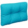 Cushion for pallet sofa turquoise fabric 60x40x12 cm by vidaXL, Cushions for chairs and sofas - Ref: Foro24-360578, Price: 25...