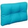 Cushion for pallet sofa turquoise fabric 60x40x12 cm by vidaXL, Cushions for chairs and sofas - Ref: Foro24-360578, Price: 25...
