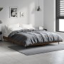 Bettgestell aus eichenbraunem Holzwerkstoff, 135 x 190 cm von vidaXL, Betten und Lattenroste - Ref: Foro24-832292, Preis: 122...