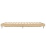 Bettgestell aus Sonoma-Eiche-Holzwerkstoff, 120 x 190 cm von vidaXL, Betten und Lattenroste - Ref: Foro24-832296, Preis: 114,...
