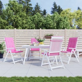 Cushions for high-back chairs 4 pcs pink fabric by vidaXL, Cushions for chairs and sofas - Ref: Foro24-361269, Price: 75,79 €...