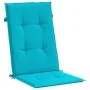 Cojines para sillas con respaldo alto 2 uds tela turquesa von vidaXL, Kissen für Stühle und Sofas - Ref: Foro24-361271, Preis...