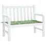 Cojín banco de jardín tela Oxford estampado hojas 100x50x3 cm de vidaXL, Cojines para sillas y sofás - Ref: Foro24-361117, Pr...