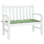 Garden bench cushion Oxford fabric leaf print 100x50x3 cm by vidaXL, Cushions for chairs and sofas - Ref: Foro24-361117, Pric...