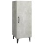Betongraues Sperrholz-Sideboard 34,5 x 34 x 90 cm von vidaXL, Sideboards - Ref: Foro24-812334, Preis: 50,84 €, Rabatt: %