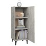 Betongraues Sperrholz-Sideboard 34,5 x 34 x 90 cm von vidaXL, Sideboards - Ref: Foro24-812334, Preis: 50,84 €, Rabatt: %