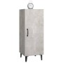 Betongraues Sperrholz-Sideboard 34,5 x 34 x 90 cm von vidaXL, Sideboards - Ref: Foro24-812334, Preis: 50,84 €, Rabatt: %