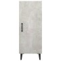 Betongraues Sperrholz-Sideboard 34,5 x 34 x 90 cm von vidaXL, Sideboards - Ref: Foro24-812334, Preis: 50,84 €, Rabatt: %