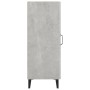 Betongraues Sperrholz-Sideboard 34,5 x 34 x 90 cm von vidaXL, Sideboards - Ref: Foro24-812334, Preis: 50,84 €, Rabatt: %