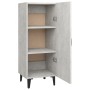 Betongraues Sperrholz-Sideboard 34,5 x 34 x 90 cm von vidaXL, Sideboards - Ref: Foro24-812334, Preis: 50,84 €, Rabatt: %