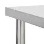 Küchenarbeitstisch mit Edelstahlrädern 80x30x85 cm von vidaXL, Wiederherstellung - Ref: Foro24-51634, Preis: 107,24 €, Rabatt: %