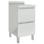 Gewerblicher Küchenschrank mit 2 Edelstahlschubladen von vidaXL, Wiederherstellung - Ref: Foro24-151178, Preis: 303,67 €, Rab...