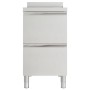 Gewerblicher Küchenschrank mit 2 Edelstahlschubladen von vidaXL, Wiederherstellung - Ref: Foro24-151178, Preis: 337,53 €, Rab...