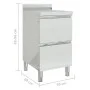 Gewerblicher Küchenschrank mit 2 Edelstahlschubladen von vidaXL, Wiederherstellung - Ref: Foro24-151178, Preis: 303,67 €, Rab...