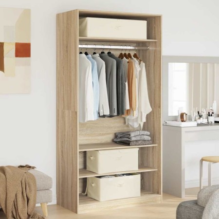 Caja de almacenaje tela color crema 50x30x25 cm