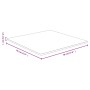 Bamboo table top 70x70x1.5 cm by vidaXL, Table tops - Ref: Foro24-352695, Price: 53,45 €, Discount: %