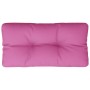 Cojín para palés tela rosa 70x40x12 cm by vidaXL, Cushions for chairs and sofas - Ref: Foro24-360599, Price: 22,54 €, Discoun...