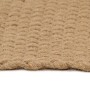 Rectangular natural jute rug 120x180 cm by vidaXL, Rugs - Ref: Foro24-345101, Price: 65,95 €, Discount: %
