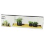 Esschert Design Bandeja colgante para plantas rectangular