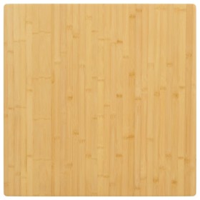 Tablero de mesa de bambú 80x80x1,5 cm