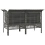 Garten-Ecksofas mit Kissen, 2 Stück, graues synthetisches Rattan von vidaXL, Gartensets - Ref: Foro24-319660, Preis: 92,67 €,...