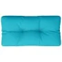 Cojín para palés tela turquesa 70x40x12 cm von vidaXL, Kissen für Stühle und Sofas - Ref: Foro24-360600, Preis: 26,35 €, Raba...