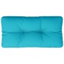 Cojín para palés tela turquesa 70x40x12 cm by vidaXL, Cushions for chairs and sofas - Ref: Foro24-360600, Price: 27,45 €, Dis...