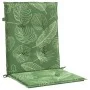 Low back chair cushions 6 pcs leaf print fabric by vidaXL, Cushions for chairs and sofas - Ref: Foro24-361333, Price: 105,94 ...