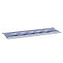 Garden bench cushion Oxford fabric striped blue and white 150x50x3cm by vidaXL, Cushions for chairs and sofas - Ref: Foro24-3...