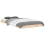 Solid pine wood bed frame 90x200 cm by vidaXL, Beds and slatted bases - Ref: Foro24-823459, Price: 58,03 €, Discount: %